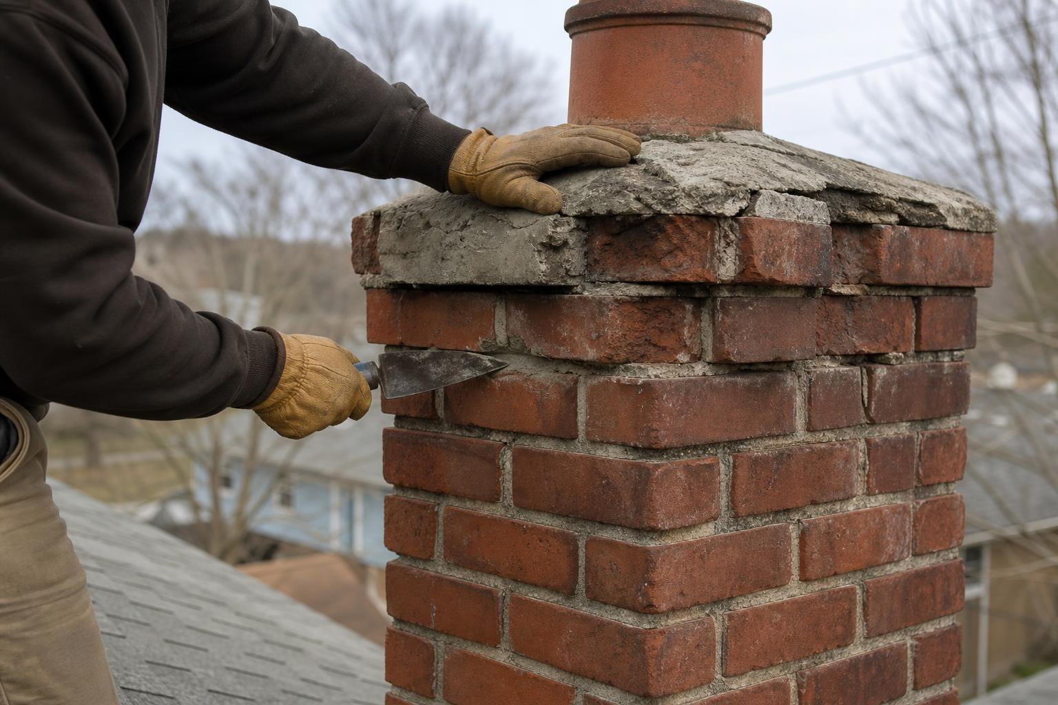 Chimney Cap Installation